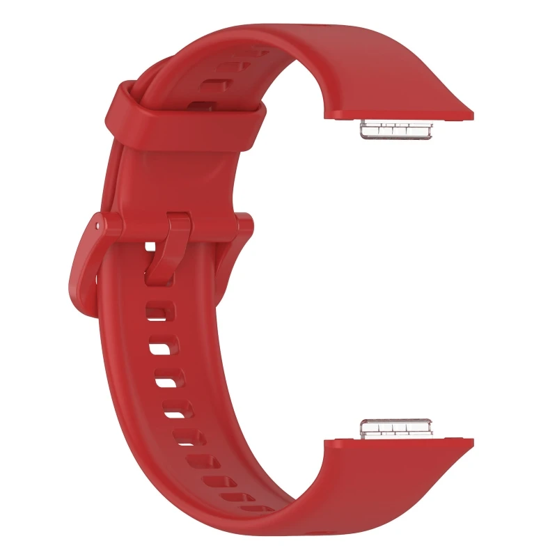 

Compatible for Watch Fit 2 Wriststrap Adjustable Sport Rubber Wear-resistant Strap Wristbands Waterproof Bracelet J60A