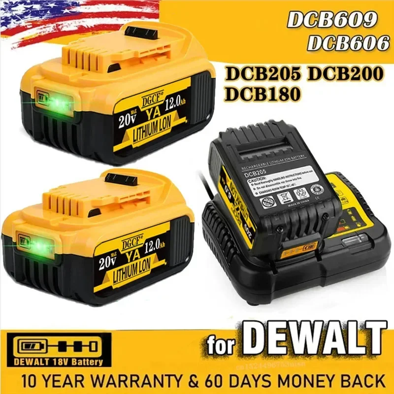 Сменные литий-ионные батареи для Dewalt DCB120 12 В Ач аккумулятор DCB123 DCB125 DCB124 DCB122 DCD710