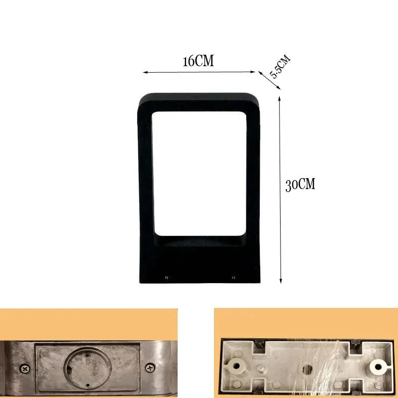 

Водонепроницаемый уличный светильник WECUS H30cm 10W