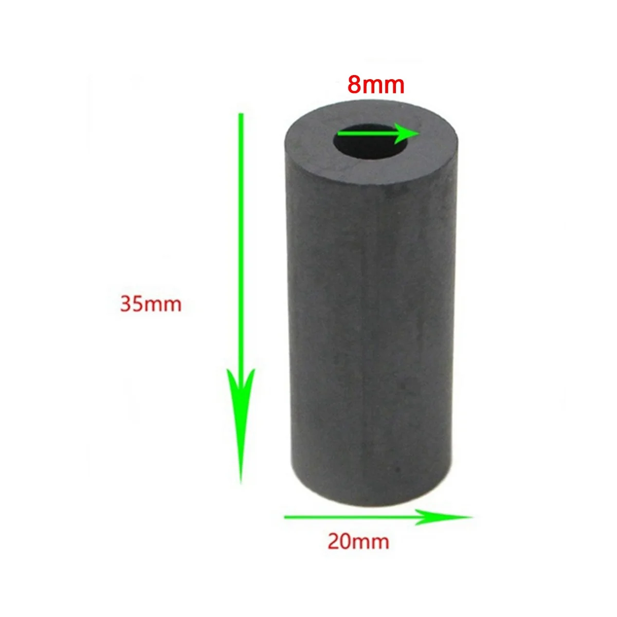 Наконечник для пескоструйной обработки B4C твердосплавная обработка бора 35x20x8 мм