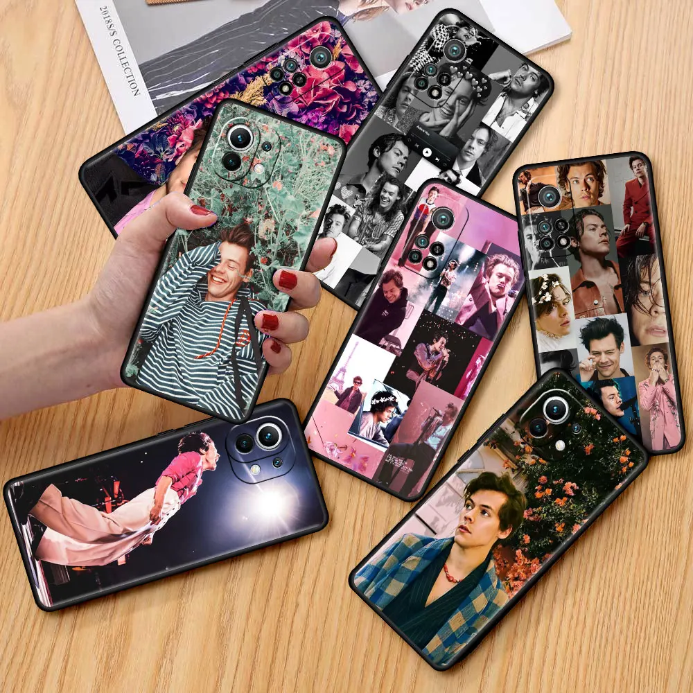 

Black Estuche Case For Xiaomi Mi Poco X3 NFC M3 10T Pro 11T 5G Mobile Phones Funda 9T Note 10 Lite F1 Cover Cool Styles Singer