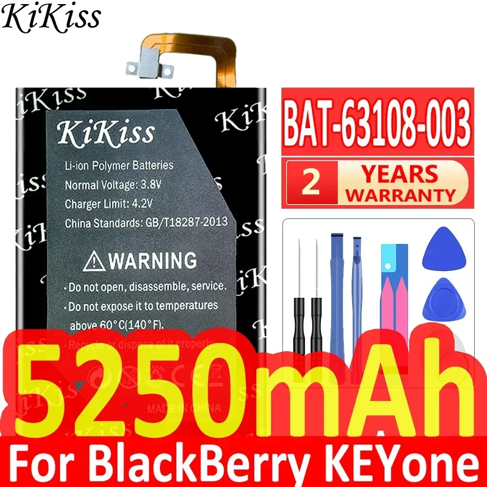 Аккумулятор KiKiss 5250 мАч высокого качества новый аккумулятор BAT-63108-003 для смартфона