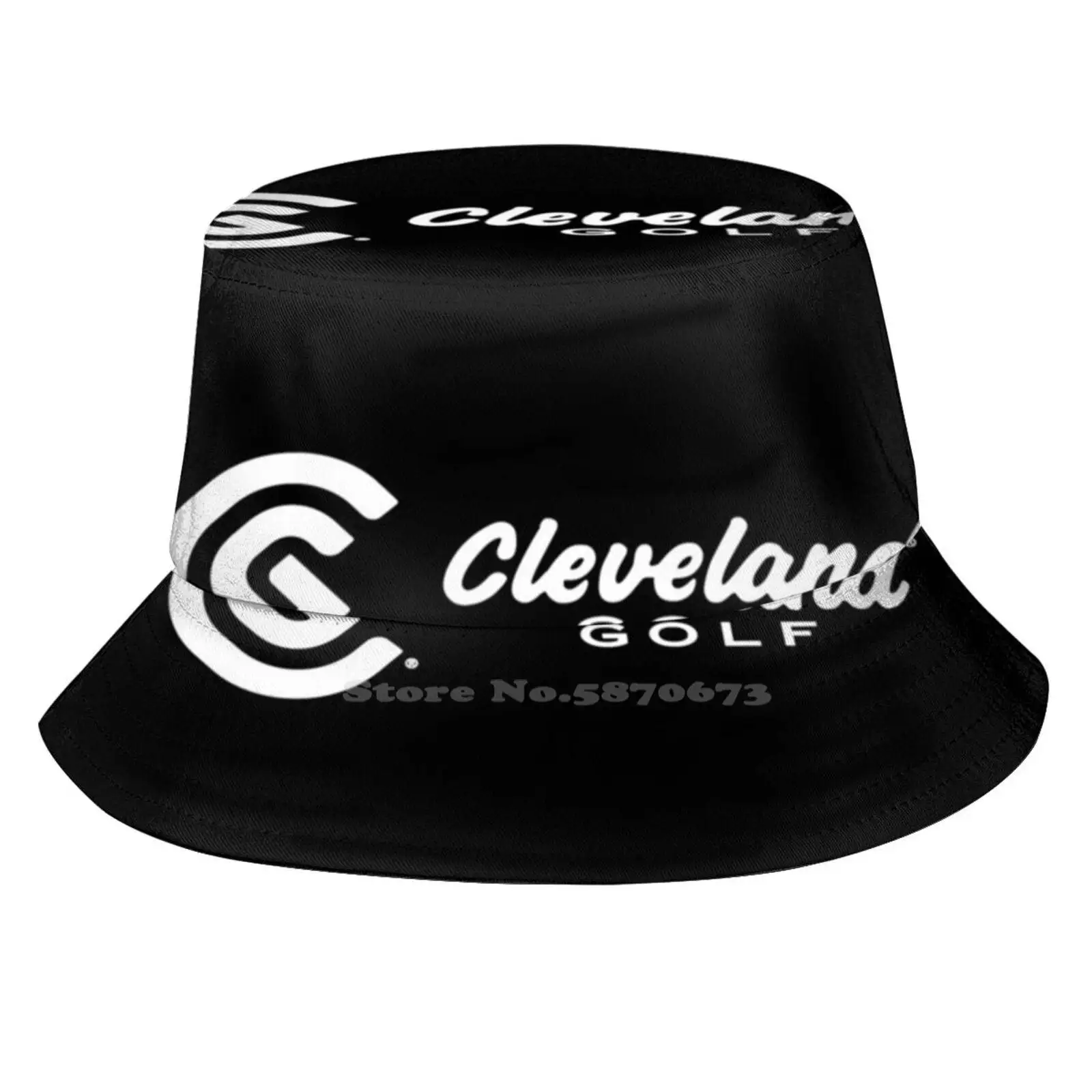 Logo White Unisex Summer Outdoor Sunscreen Hat Cap