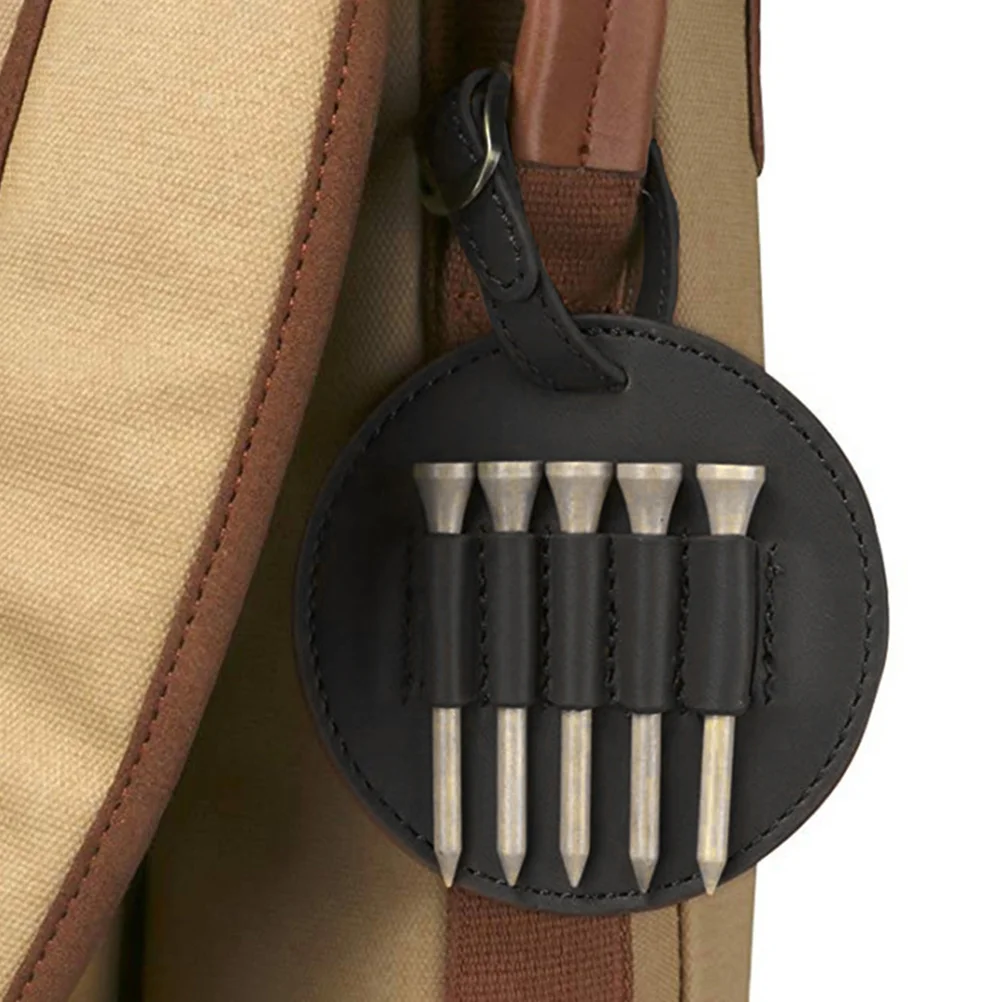 

Golf Teg Sets Tee Holder Golfing Organizer Holsters Golfs Carrier Accessories Tees Bag Ball Stud