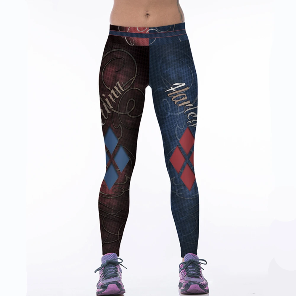 Women Sport Leggings 3D Print High Waist Running Pants For Yoga Quick Dry Sport Trouser Girls Gym Fitness Tights Sportwear Femme