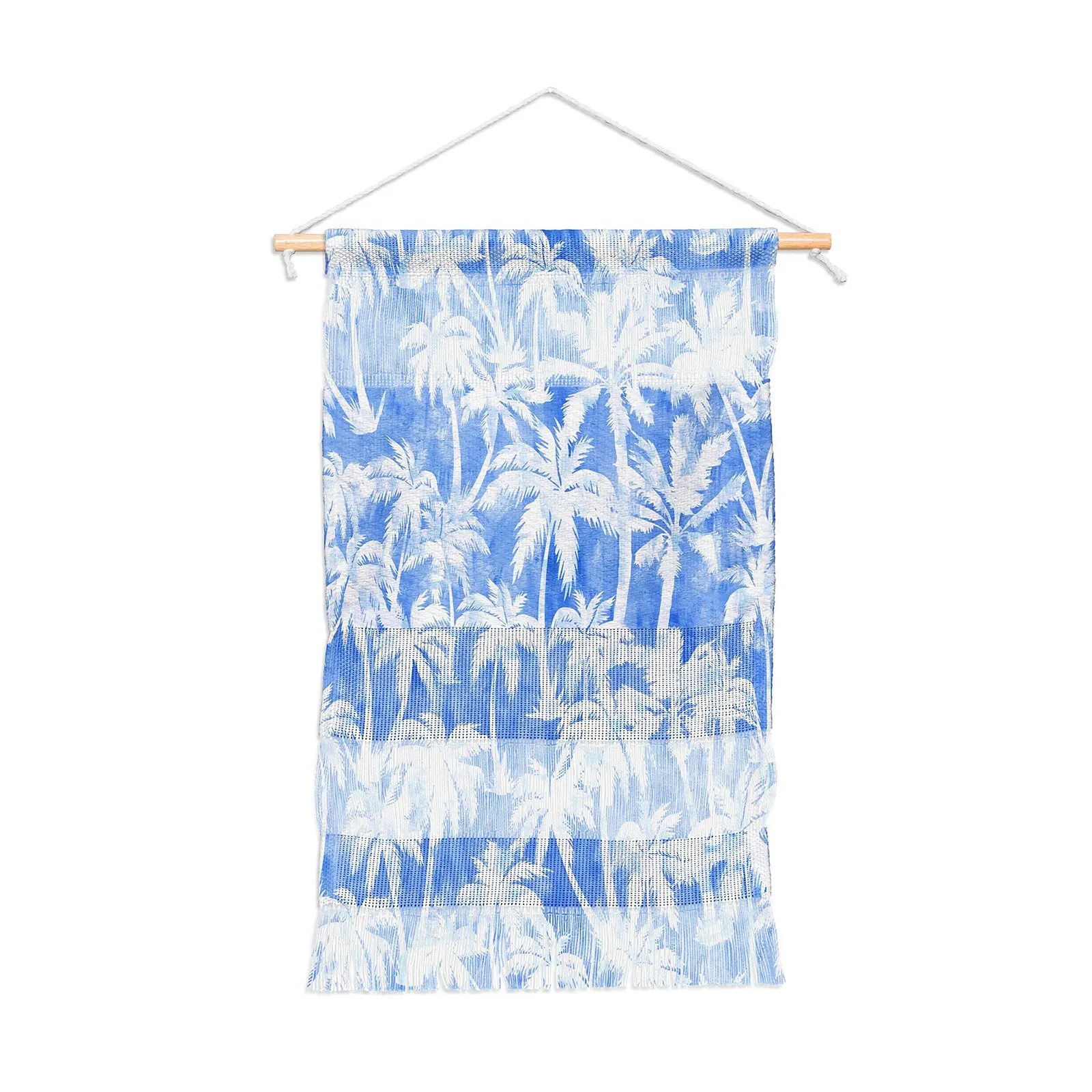 

Maui Palm 2 Light Blue Portrait Wall Hanging