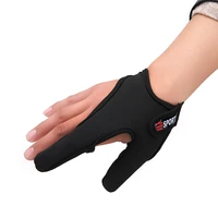 1pcs fishing gloves 2 fingers breathable gloves wearable anti slip gloves fishing finger protector
