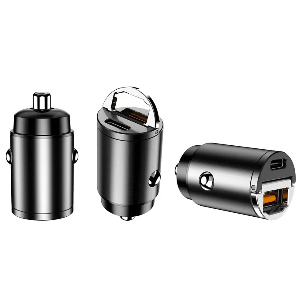 

Fast Charging Type C 30W Adapter PD QC 4.0 3.0 Car Charger USB For iPhone 13 12 Samsung Huawei Xiaomi
