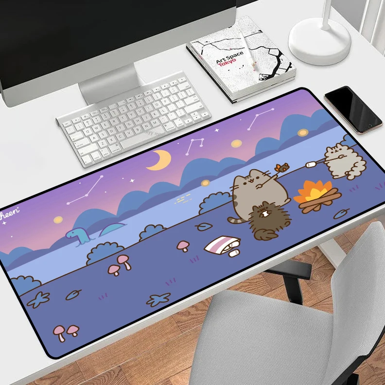 

Xxl Gaming Mouse Pad Desk Pusheenes Large Accessories Mat Protector Pc Keyboard Gamer Mousepad Pads Mause Mats Mice Keyboards