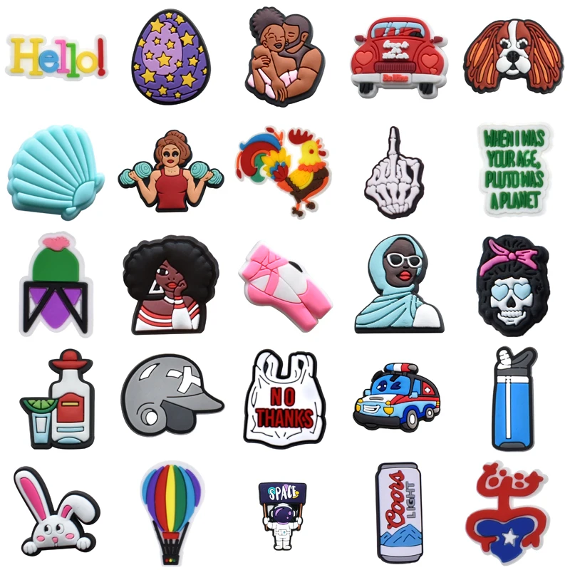 

Shoes Accessories Wholesale Bulk Boy Kids Packs Gifts Para Pins Set Jeans Men Women Charm Shoe Charms Decorations for Crocs Girl