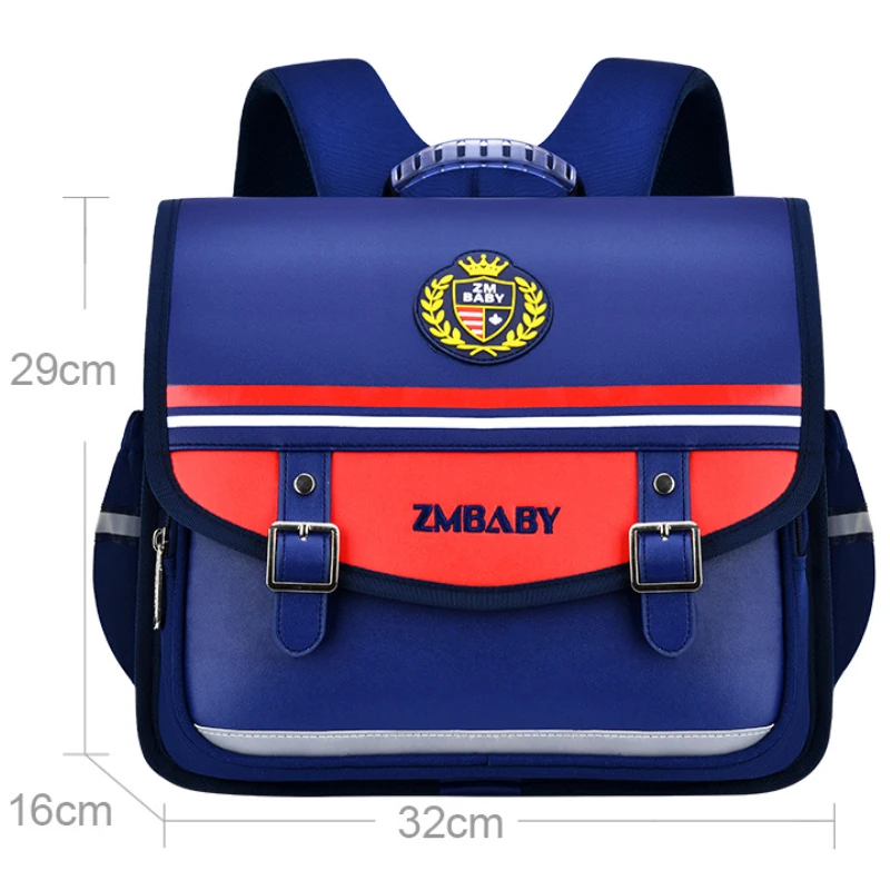 New Student Horizontal British Style Children Simple Backpacks Girl Boy High-capacity Waterproof School Bags for Grades 1-6 Hot