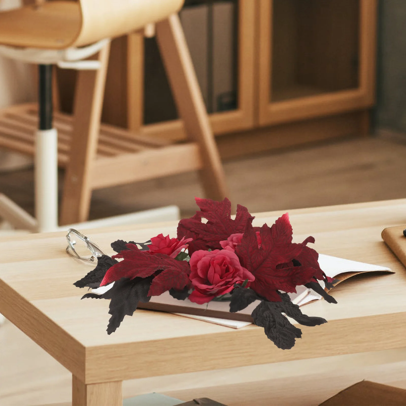 

Halloween Wreath Pillars Rings Wreaths Wall Garland Decor Holder Candles