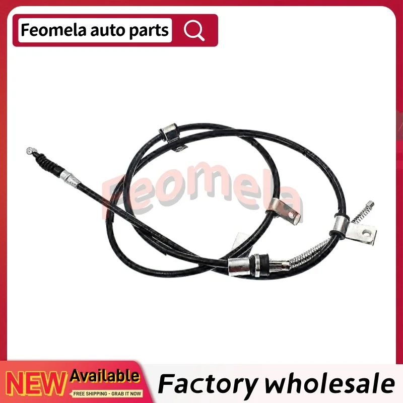 Фото Трос стояночного тормоза задний новый для Mitsubishi Triton L200 KB4T KA4T (MN102417 MN102416) №1