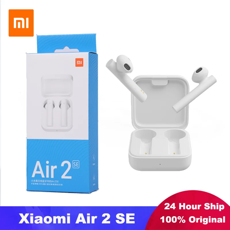 

TWS-стереонаушники Xiaomi Air2 SE, беспроводные наушники с функцией синхронизации и длительным временем работы в режиме ожидания 20 часов, Pro 2SE SBC/AAC