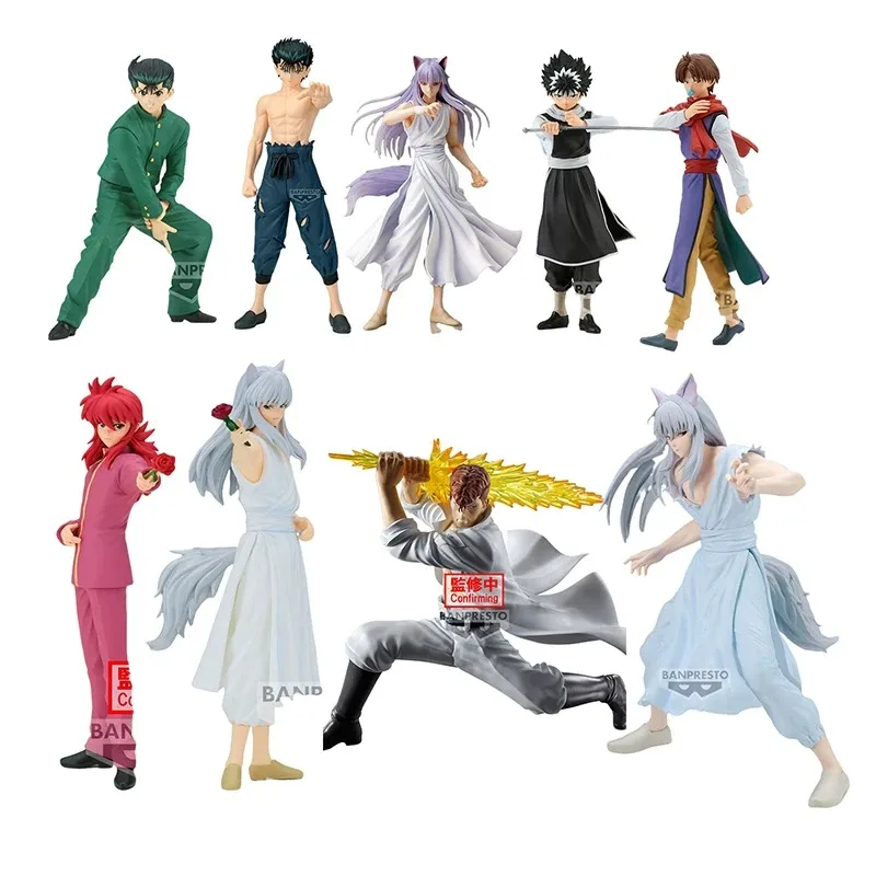 Фото Оригинальная коллекционная фигурка Bandai Banpresto: Аниме Yuyu Hakusho - Кувабара Казума, Анкоку Буджусукаи, ПВХ, модель, игрушка №1