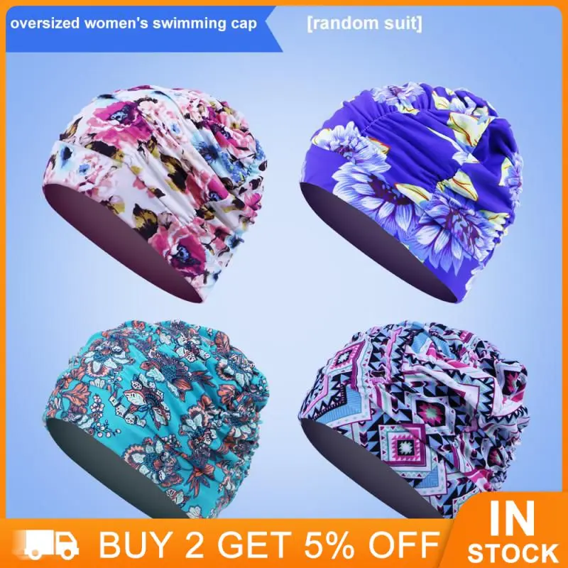 

Эластичная Женская и мужская шапочка для бассейна, защита ушей, длинные волосы, ультратонкая шапочка для дайвинга свободного размера, Прямая поставка