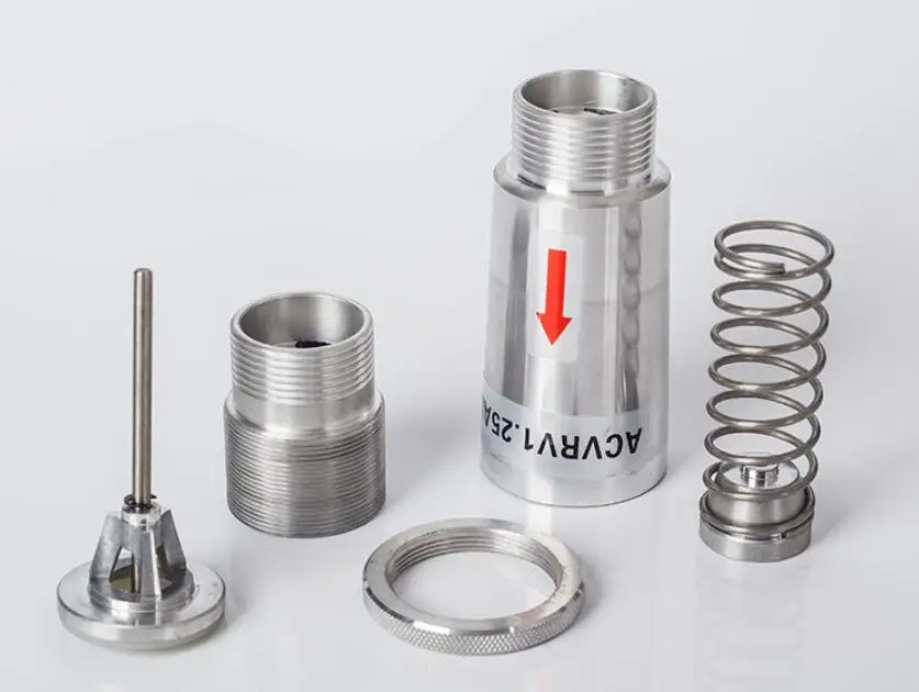 Разгрузочный клапан из алюминиевого сплава с ЧПУ для воздушного кольца высокого