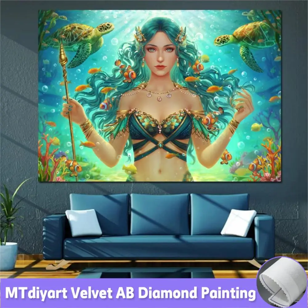 

Набор для алмазной вышивки «Дочь моря»