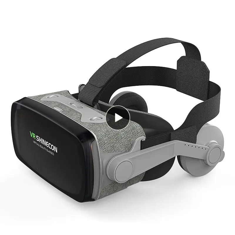 

Replaceable 3d Helmet Left-right 3d Video Game Binoculars Eye Glasses Cleaning Cloth Adjustable Vr Headset Consumer Electronics