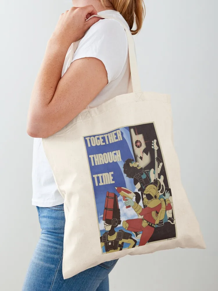 TWRP Together Through Time Большая сумка Пляжная Холщовая через плечо