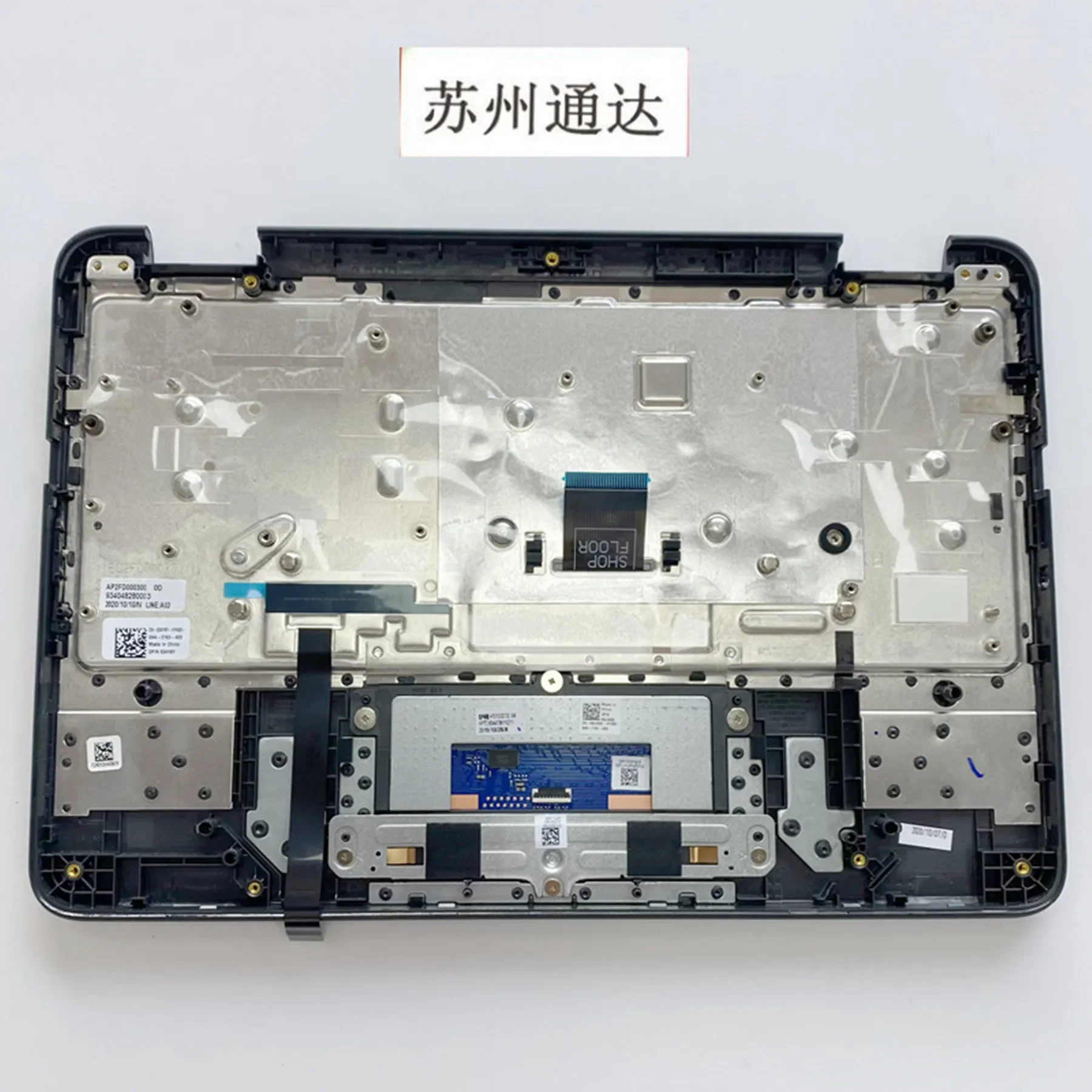 Новый чехол для Dell Chromebook 11 3100 2 в 1 C клавиатура трекпад 034Y6Y