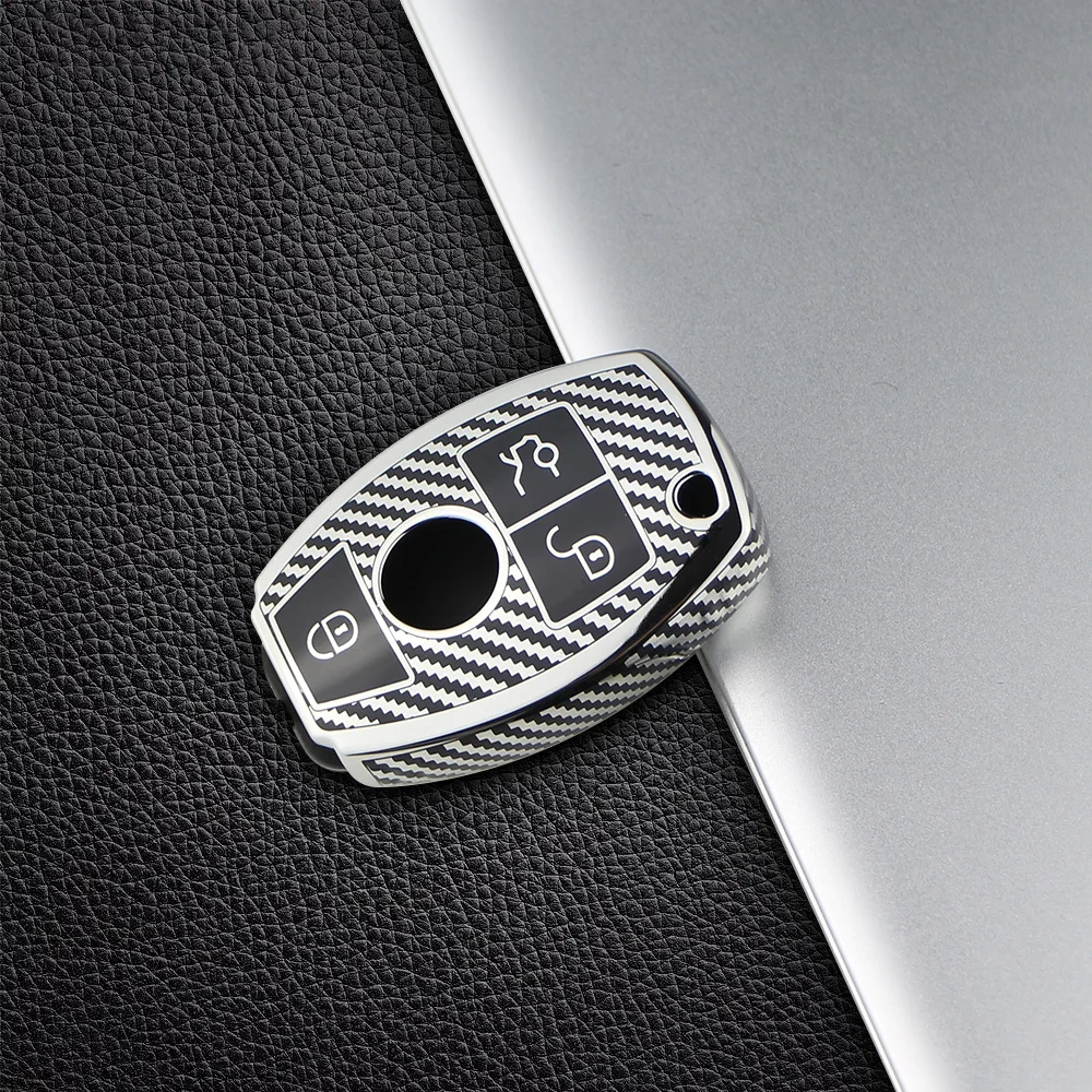 

Автомобильный пульт дистанционного управления из ТПУ, чехол для Mercedes Benz A B C E R Class GLS GLA GLK GLC CLS CLA AMG W204 W205 W212 W463 W176