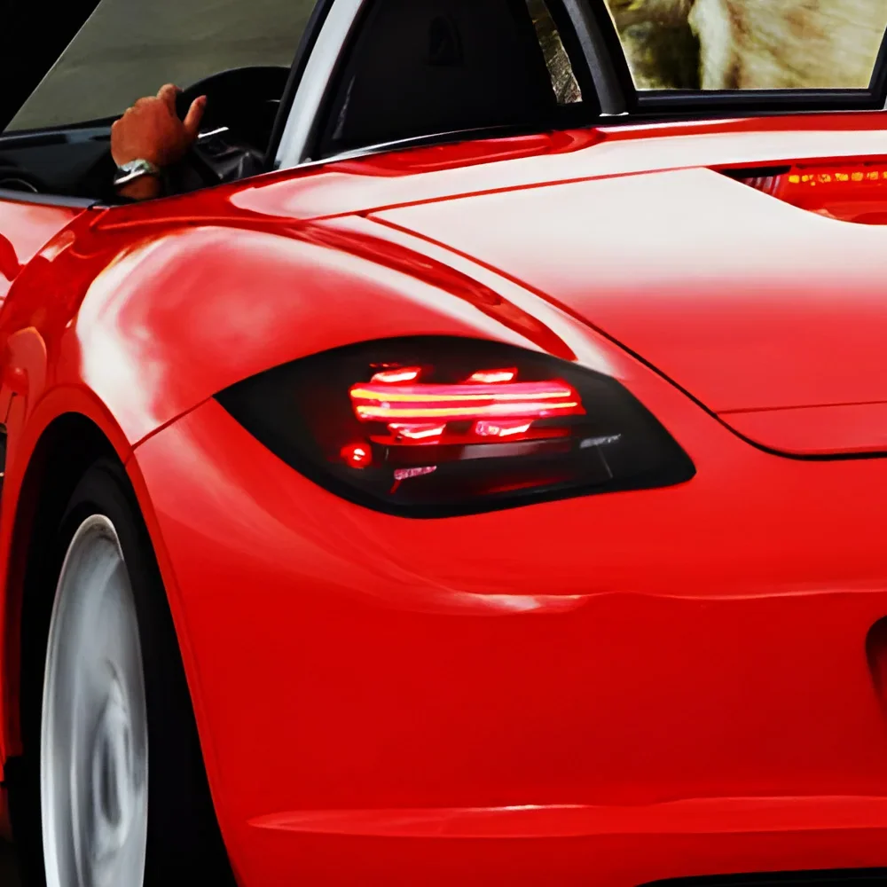Для Porsche Cayman 987.2 2009-2012 светодиодные задние фонари в сборе обновленный новый стиль
