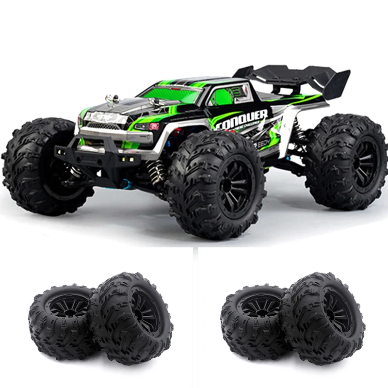 

Rubber Wheel Tires Tyre Replacement Anti Slip Off-road Tire RC Car Parts for SCY 16101/16102/16103/16201