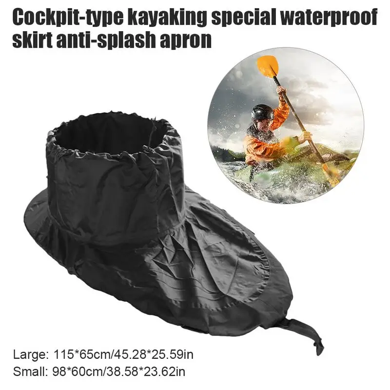 

Универсальная юбка для Каяка, специальный водонепроницаемый чехол, фартук для Каяка с распылителем, юбка, аксессуары для сидения внутри КАЯКОВ