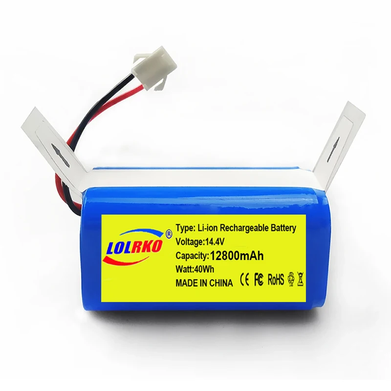 Фото Оригинальная батарея 14.4V 2600mAh - Замена для Robovac 11/Tesvor X500 и Conga Excellent 990/1090/1790/1990/Deebot N79S/N79/DN6 №4