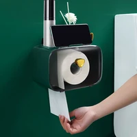 kitchen paper storage no punching storage rack rolldraw paper dispenser toilet paper holder tissue box shelf