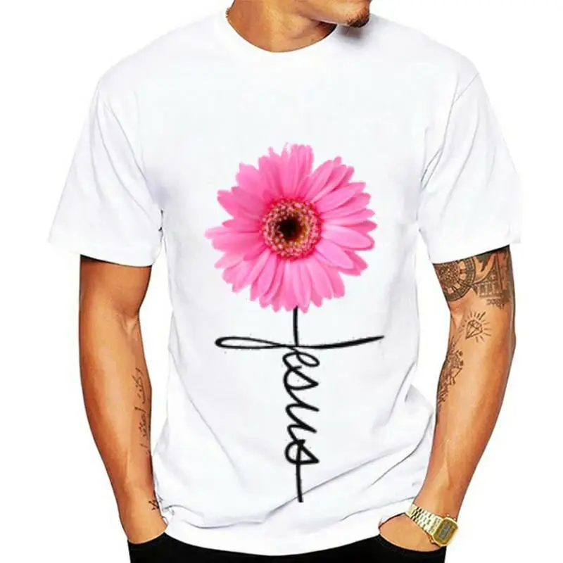 

Летняя Хлопковая женская футболка с рисунком мандаринки и Иисуса, футболки, топы, женская футболка с коротким рукавом, Повседневная Свободн...