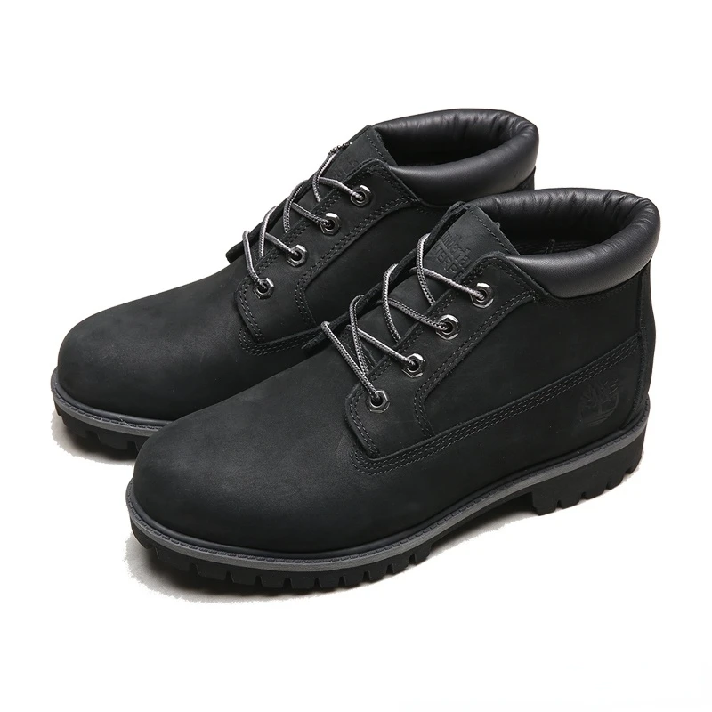 

Free Shipping Timberland High Quality Top Layer Men Women Mid Genuine Leather Waterproof Martin Boots Shoes Boats Running Shoes