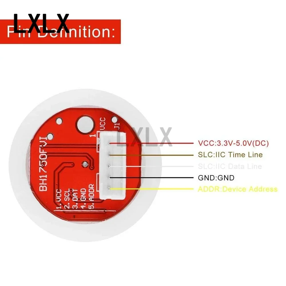 10 шт BH1750 модуль интенсивности света освещения GY-30/GY-302 Сенсорный Модуль BH1750FVI