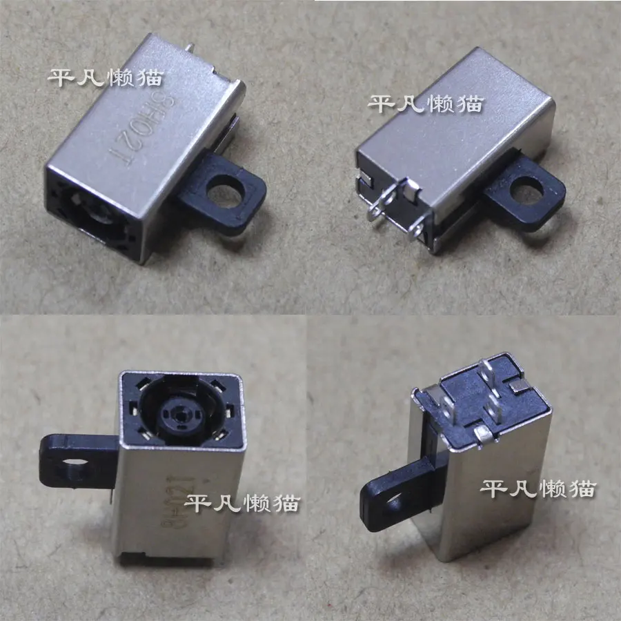 Free Shipping for Dell New Small Hole Notebook Motherboard Power Interface Power Single Head