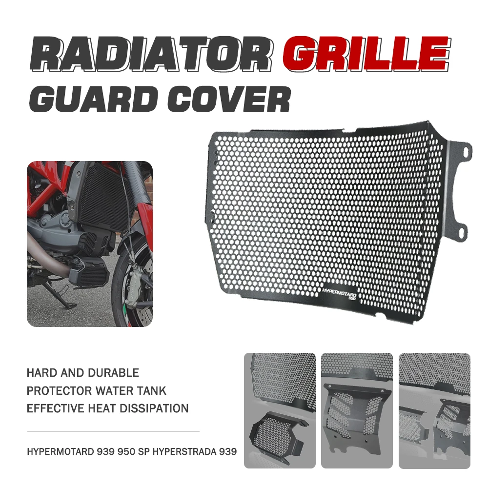 

Motorcycle Radiator Grille Guard Cover Protector For Ducati SuperSport Super Sport S 2017 2018 2019 2020 SuperSport 950 S 2021+