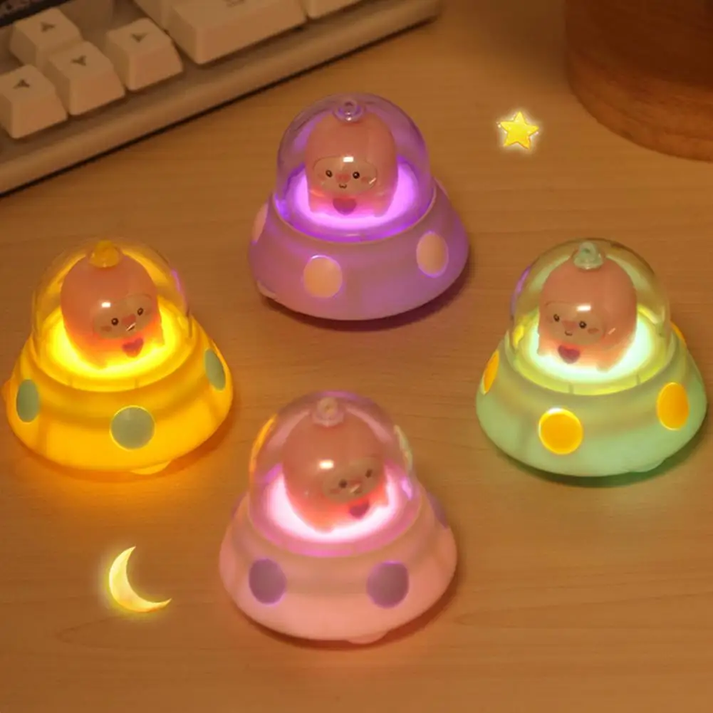 

Миниатюрный проектор, лампа для соцнавыков, развлечения, мягсветильник свет, Летающий соус, мультяшный проектор, игрушка для детей, подарок ...