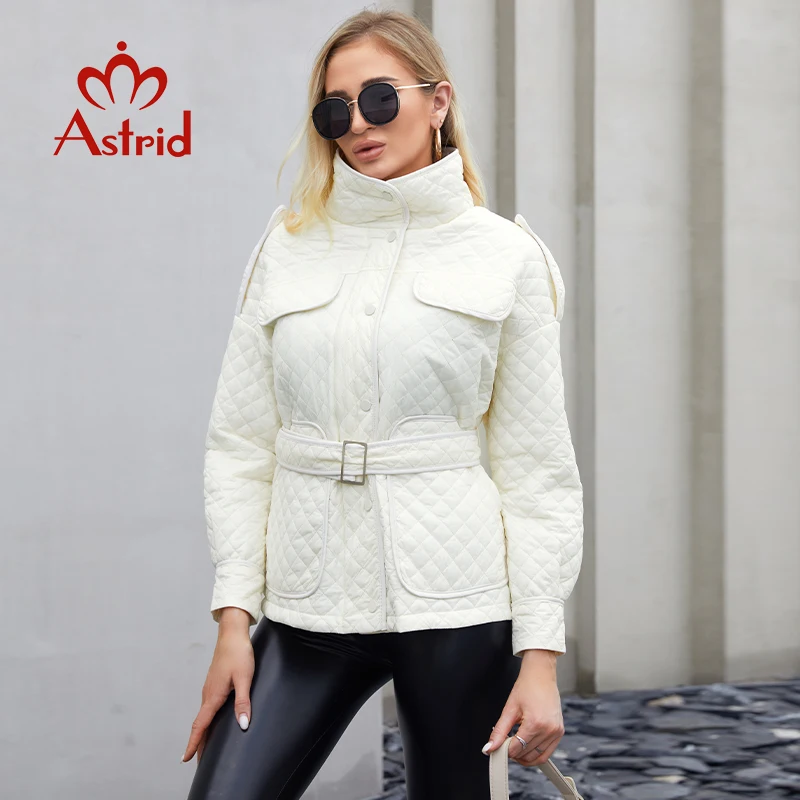 Astrid/Новинка 2022 года Женская Осенняя стеганая куртка Женские парки Пальто из
