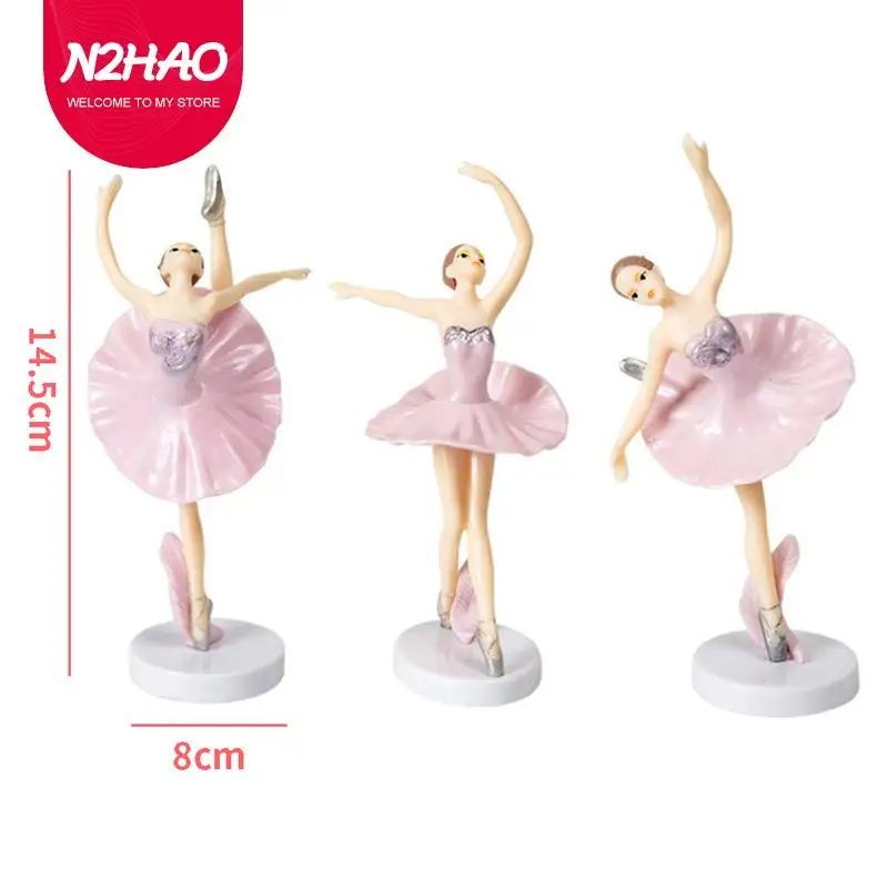 3 шт. Топпер для торта балерин танцующая кукла девочек декор на свадьбу день