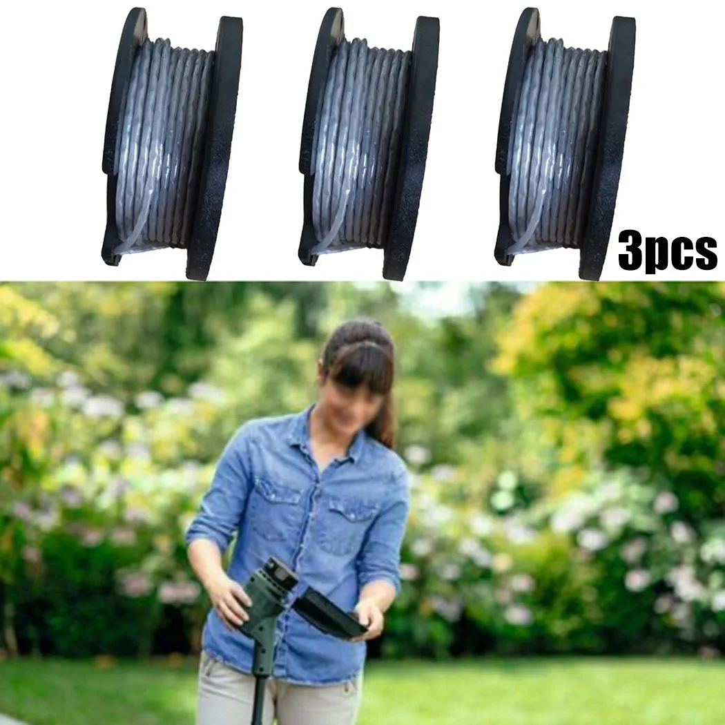 

3 Pack Spool Line For Easygrasscut 23 Power Equipment String Trimmer Parts