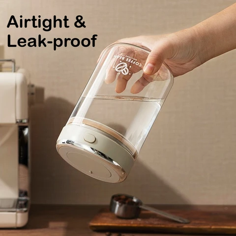 500/1100 мл кофейные зерна, вакуумный герметичный резервуар, стеклянные банки для хранения продуктов, бутылка с клапаном для посуды в зернах, влагостойкий герметичный контейнер