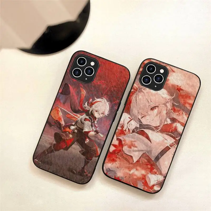 

Anime Genshin Impact Phone Case For Iphone 7 8 Plus X Xr Xs 11 12 13 Se2020 Mini 14 Pro Max TPU+Leather Fundas