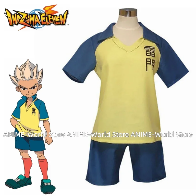 Новый аниме-костюм Inazuma Eleven Raimon School Хэллоуин Косплей Костюм для взрослых и детей