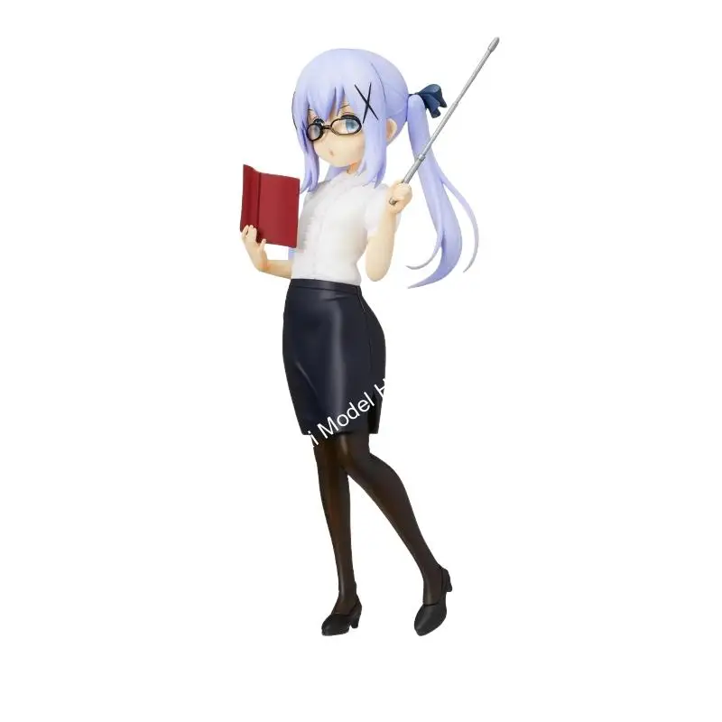 Фото В наличии Оригинальная игра SEGA Gochuumon Wa Usagi Desu Ka? Фигурка Bloom Kafuu Chino Tippy PM, версия Сенси, аниме-модель, игрушка, кавайная №2