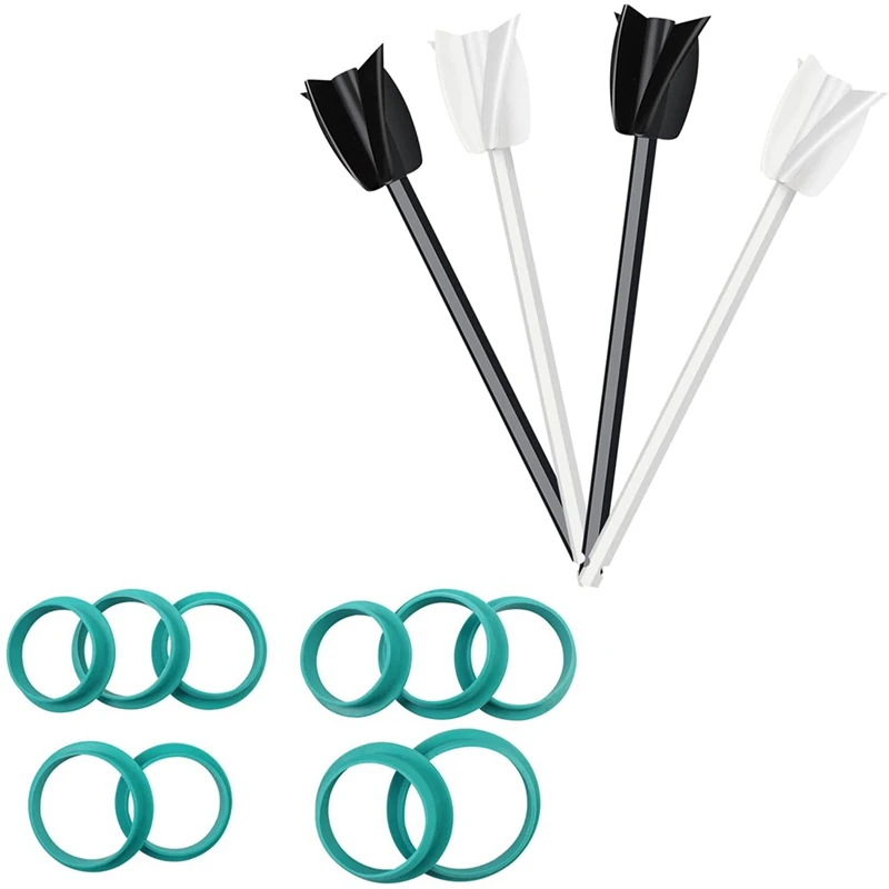 

Набор насадок для смесителя эпоксидной смолы, 4 шт., с 10 силиконовыми стеклами для эпоксидной смолы