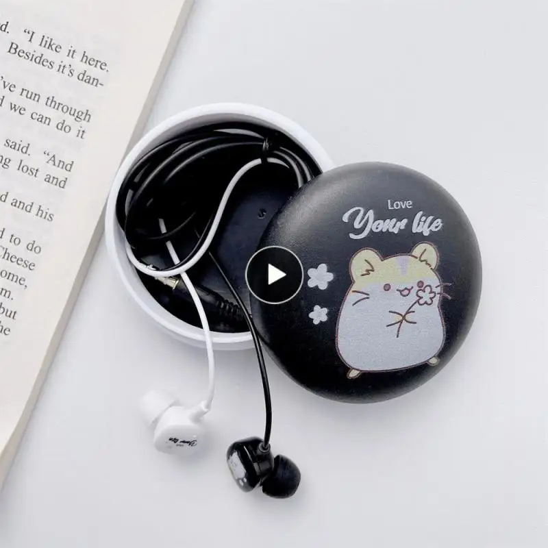 

With A Variety Of Colors To Choose From Large Capacity Headphones Suitable For The Placement Of Earphone Wires Small Size