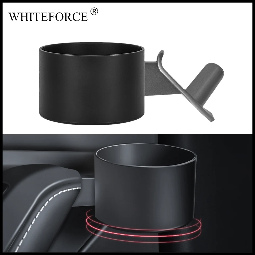 

For Tesla Model3/Y Cup Holder Accessories Storage Box Modified Ashtray Artifact Door Cup Storage Box Left/Right Water Cup Rack