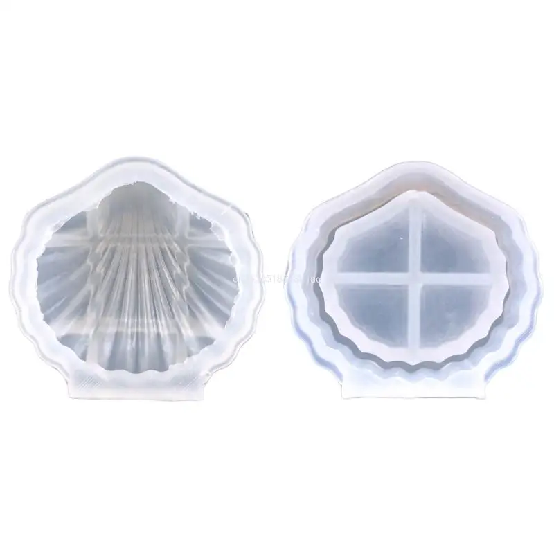 

DIY кристаллическая форма для эпоксидной смолы, ящик для хранения, формы в форме раковины, силиконовый материал, Прямая поставка