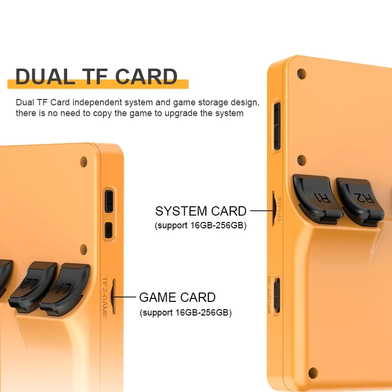 Консоль игровая Powkiddy RGB20S 3 5 дюйма IPS 20000 + игр для PS1/N64/GBA