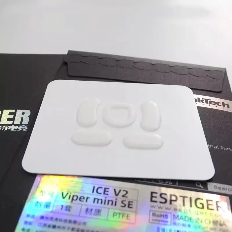 1 упаковка накладок Esptiger ICE Version для мыши Razer ViperViper UltimateViper Mini SE V2 V3 Pro, белые, PTFE, Arc 1 2 Glides (art.: 3920db7aff04a) - 3920db7aff04a
